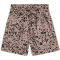 PUMA Essentials Graphic Animal High-Waist Allover Print Woven 4 Shorts Damen 88 - sandstone XS