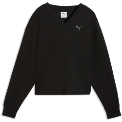 PUMA Essentials Elevated Comfort Double Knit V-Neck...