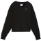 PUMA Essentials Elevated Comfort Double Knit V-Neck Sweatshirt Damen 01 - PUMA black XS