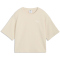 PUMA Essentials Elevated Relaxed T-Shirt Damen 87 - alpine snow S