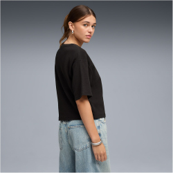 PUMA Essentials Elevated Relaxed T-Shirt Damen 01 - PUMA...