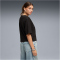 PUMA Essentials Elevated Relaxed T-Shirt Damen 01 - PUMA black S