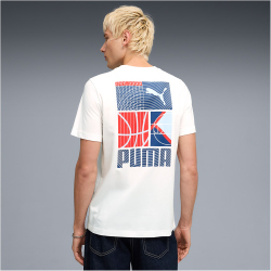 PUMA Graphic Sports T-Shirt Herren 02 - PUMA white S
