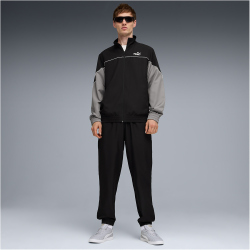 PUMA Woven Colorblock Trainingsanzug Herren 01 - PUMA...