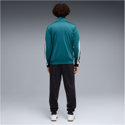 PUMA Essentials Block Poly Trainingsanzug Herren 41 - emerald ice L