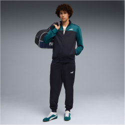 PUMA Poly Colorblock Trainingsanzug Herren 41 - emerald...