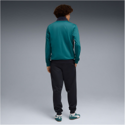 PUMA Poly Colorblock Trainingsanzug Herren 41 - emerald...