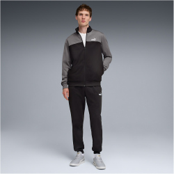 PUMA Poly Colorblock Trainingsanzug Herren 01 - PUMA black S