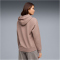 PUMA Essentials Script Comfort French Terry Hoodie Damen 88 - sandstone XS