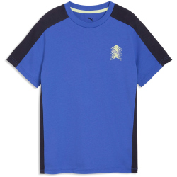 PUMA Active Sports Small Graphic T-Shirt Jungen 50 - royal sapphire 128