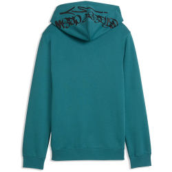 PUMA Mid90s French Terry Hoodie Jungen 41 - emerald ice 128