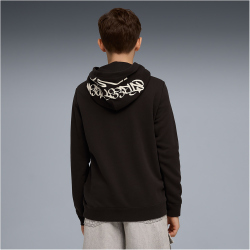 PUMA Mid90s French Terry Hoodie Jungen 01 - PUMA black 128