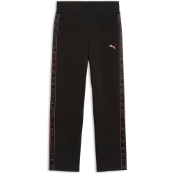 PUMA Essentials Tape High-Waist Relaxed French Terry Jogginghose Mädchen 51 - PUMA black/tape 164