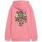 PUMA Mid90s Relaxed Graphic French Terry Hoodie Mädchen 25 - wild pink 128