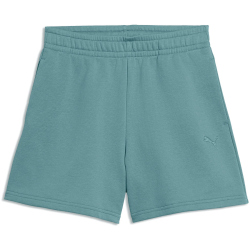 PUMA Essentials High-Waist French Terry Sweatshorts...
