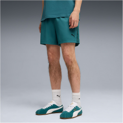 PUMA Essentials Tape 5 Woven Shorts Herren 41 - emerald...