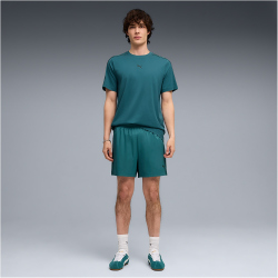 PUMA Essentials Tape 5 Woven Shorts Herren 41 - emerald...