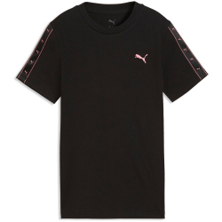 PUMA Essentials Tape T-Shirt Mädchen 51 - PUMA black/tape 140