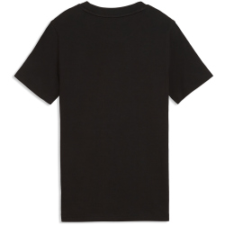 PUMA Essentials Tape T-Shirt Mädchen 51 - PUMA black/tape 140