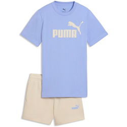 PUMA Essentials No.1 Logo T-Shirt + Shorts Set...