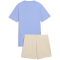 PUMA Essentials No.1 Logo T-Shirt + Shorts Set Mädchen 60 - intense lavender 152