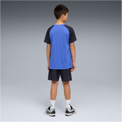PUMA Essentials No.1 Logo Poly T-Shirt + Shorts Set Jungen 16 - new navy 152