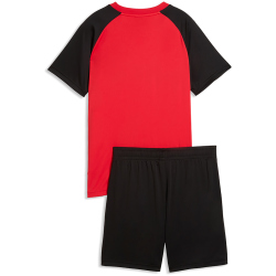 PUMA Essentials No.1 Logo Poly T-Shirt + Shorts Set...