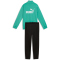 PUMA Polyester Trainingsanzug Jungen 40 - vibrant green 128