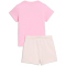 PUMA Minicats Essentials T-Shirt & Shorts Baby-Set 75 - pink shimmer 62