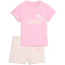 PUMA Minicats Essentials T-Shirt & Shorts Baby-Set 75 - pink shimmer 86