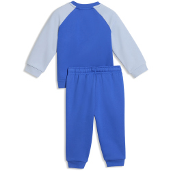 PUMA Minicats Essentials Raglan Fleece Crew Baby-Jogginganzug 50 - royal sapphire 92