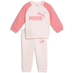 PUMA Minicats Essentials Raglan Fleece Crew Baby-Jogginganzug 21 - jasmine flower 92