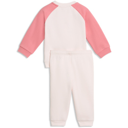 PUMA Minicats Essentials Raglan Fleece Crew Baby-Jogginganzug 21 - jasmine flower 104