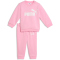 PUMA Minicats Essentials Fleece Crew Baby-Jogginganzug 70 - pink shimmer 80