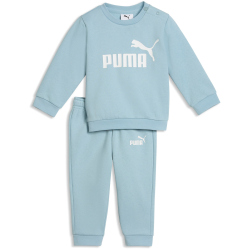 PUMA Minicats Essentials Fleece Crew Baby-Jogginganzug 48 - seafoam 80