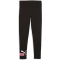 PUMA Essentials 2 Color No.1 Logo Leggings Mädchen 56 - PUMA black/wild pink 140