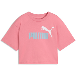 PUMA Essentials 2 Color No.1 Logo Cropped T-Shirt...