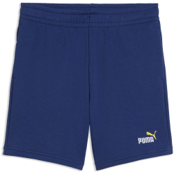 PUMA Essentials 2 Color No. 1 Logo French Terry Sweatshorts Jungen 49 - blue jewel 128