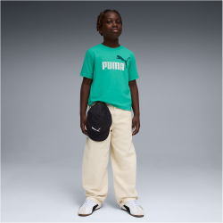 PUMA Essentials 2 Color No.1 Logo T-Shirt Jungen 40 - vibrant green 128