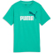 PUMA Essentials 2 Color No.1 Logo T-Shirt Jungen 40 - vibrant green 128