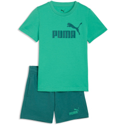 PUMA Essentials No.1 Logo T-Shirt + Shorts Set Kinder 40...