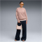 PUMA Essentials Small No. 1 Logo Relaxed French Terry Crew Sweatshirt Damen 88 - sandstone XS