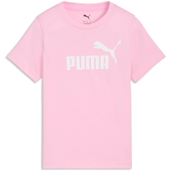 PUMA Essentials No. 1 Logo T-Shirt Jungen 75 - pink shimmer 98