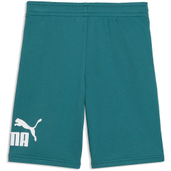 PUMA Essentials No. 1 Logo French Terry Sweatshorts Jungen 41 - emerald ice 140