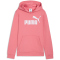PUMA Essentials No. 1 Logo French Terry Hoodie Mädchen 25 - wild pink 152