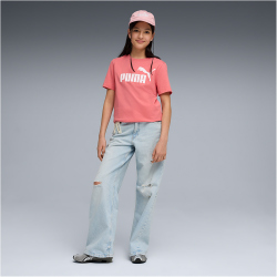 PUMA Essentials No. 1 Logo T-Shirt Mädchen 25 - wild pink 176