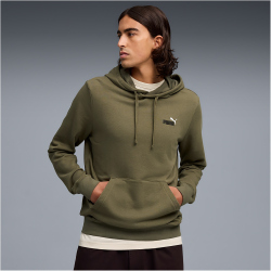 PUMA Essentials 2 Color Small No. 1 Logo French Terry Hoodie Herren 81 - loden green 3XL