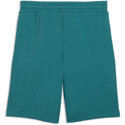 PUMA Essentials 2 Color No. 1 Logo 10" French Terry Sweatshorts Herren 41 - emerald ice XXL
