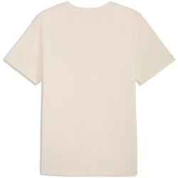 PUMA Essentials 2 Color No. 1 Logo T-Shirt Herren 86 - alpine snow/white M