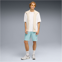 PUMA Essentials No. 1 Logo 10" Sweatshorts Herren 47 - seafoam S